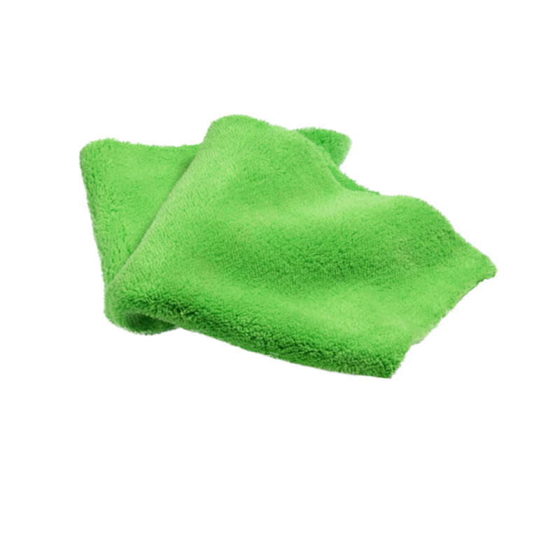 Panno microfibra verde 40 x 40 pezzi 1