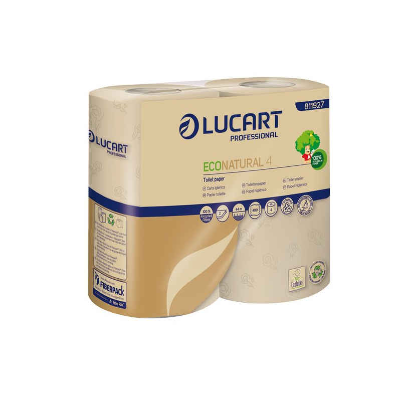 Carta igienica econatural 4 rotoli 56