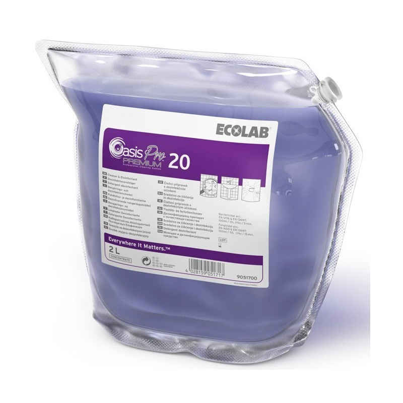 Oasis 20 pro premium litri 2 pezzi 2