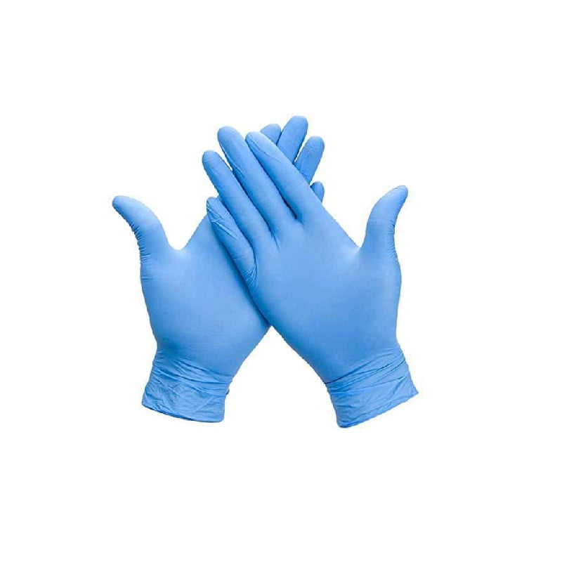 Guanti nitrile pezzi 100 misura L senza polvere