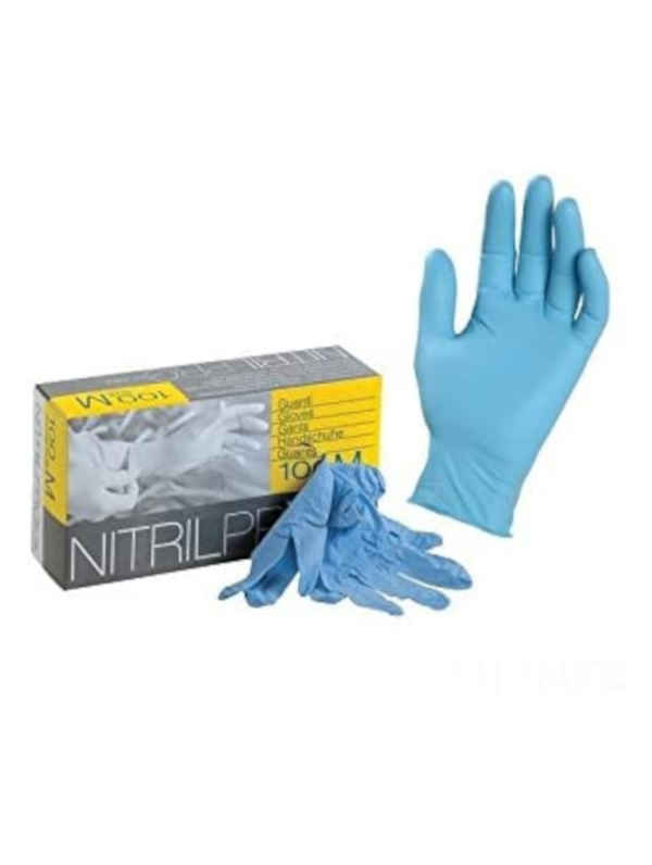 Guanti nitrile pezzi 100 misura M senza polvere