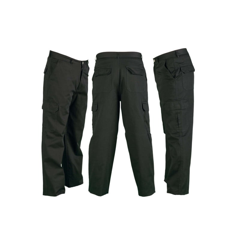 Pantalone 100% cotone Twill Leggero NERO TG. 46