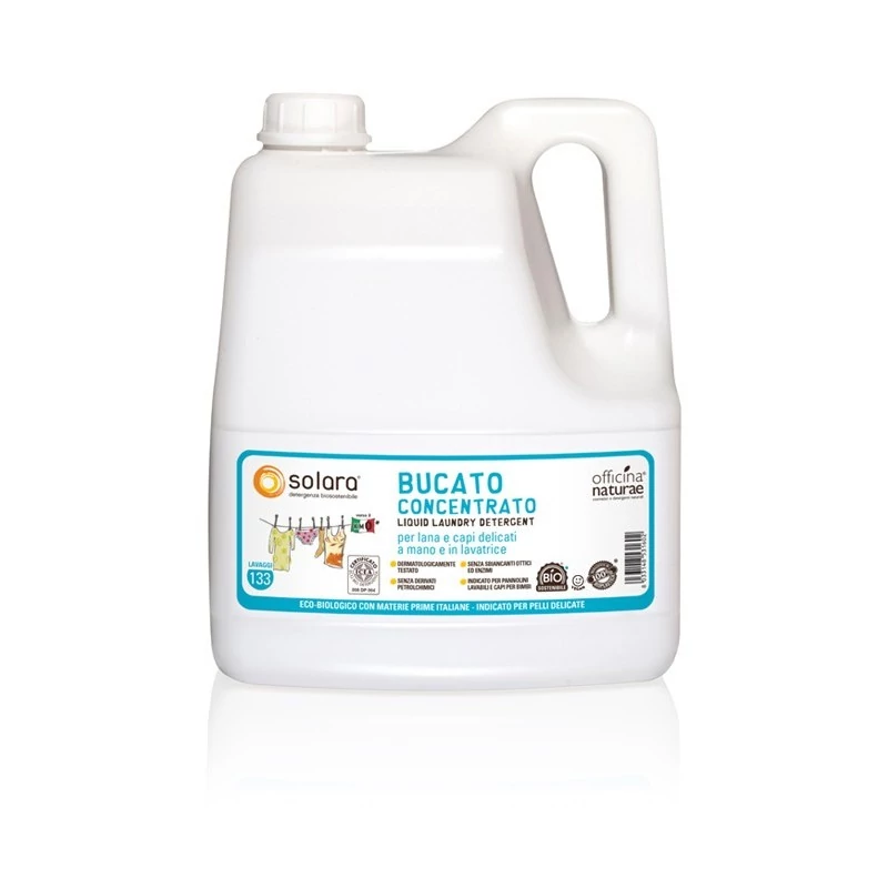 Detersivo Ecologico Concentrato per Bucato 4L | SOLARA