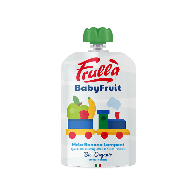 Baby Fruit Mela Banana Lamponi Biologico