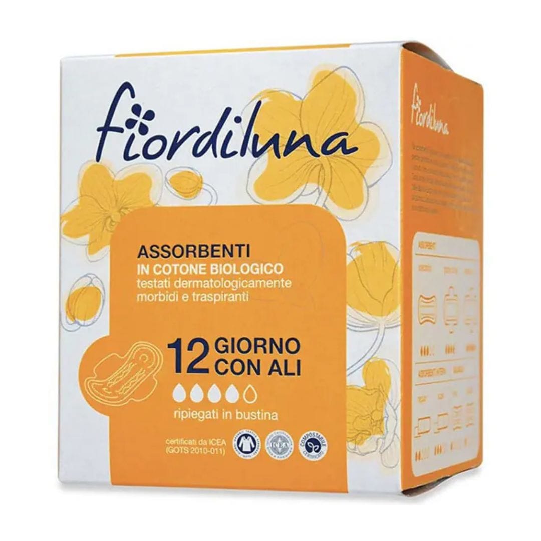 Assorbenti Giorno con Ali (12 pezzi) I Fiordiluna